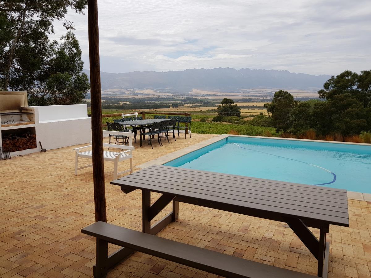 Вилла Oudekloof Wine Estate Тульбах Экстерьер фото